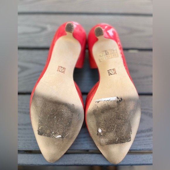 Coral Anne Klein Heels - Size 8 - Picture 4 of 6
